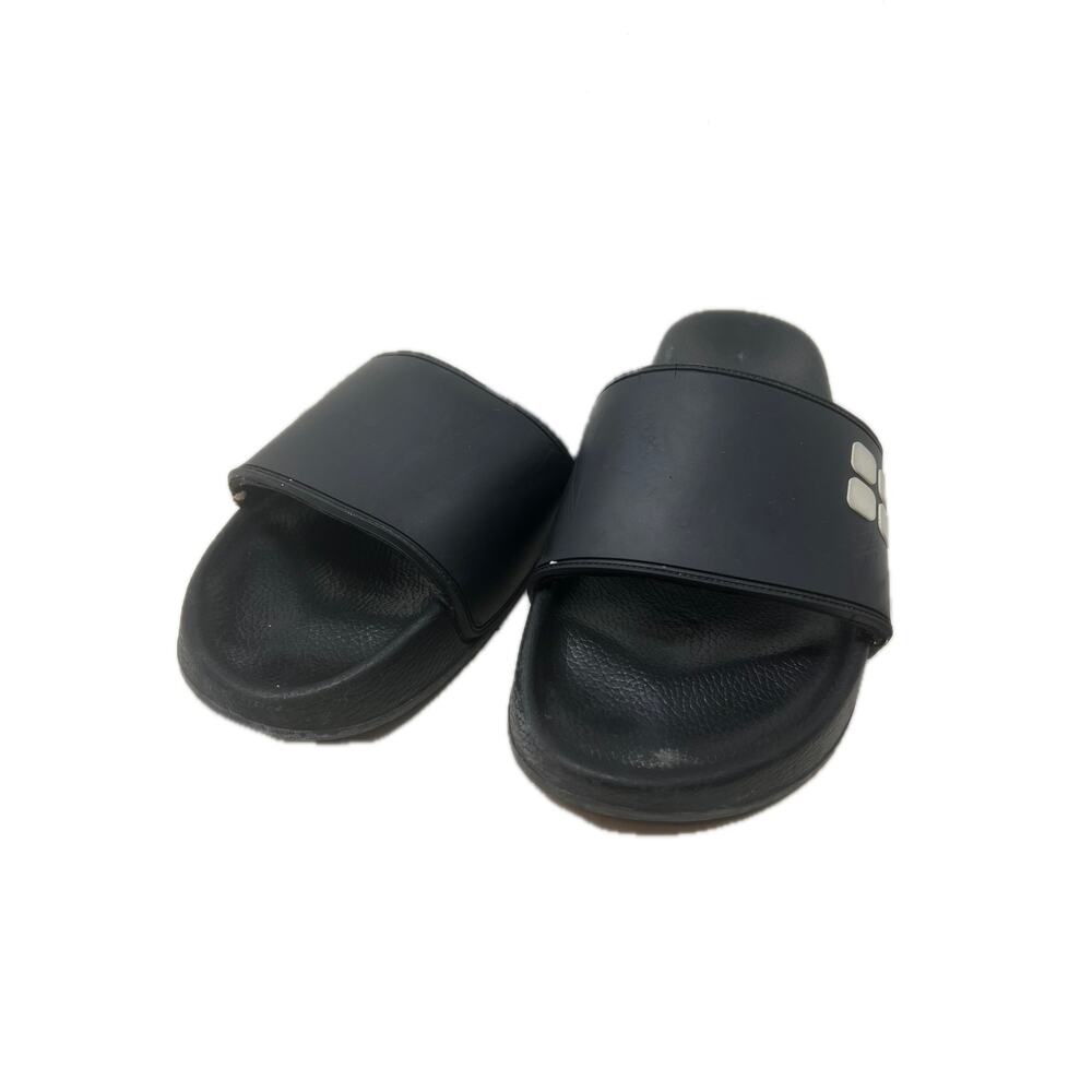 Black Sandals Slides Mens 11-11.5